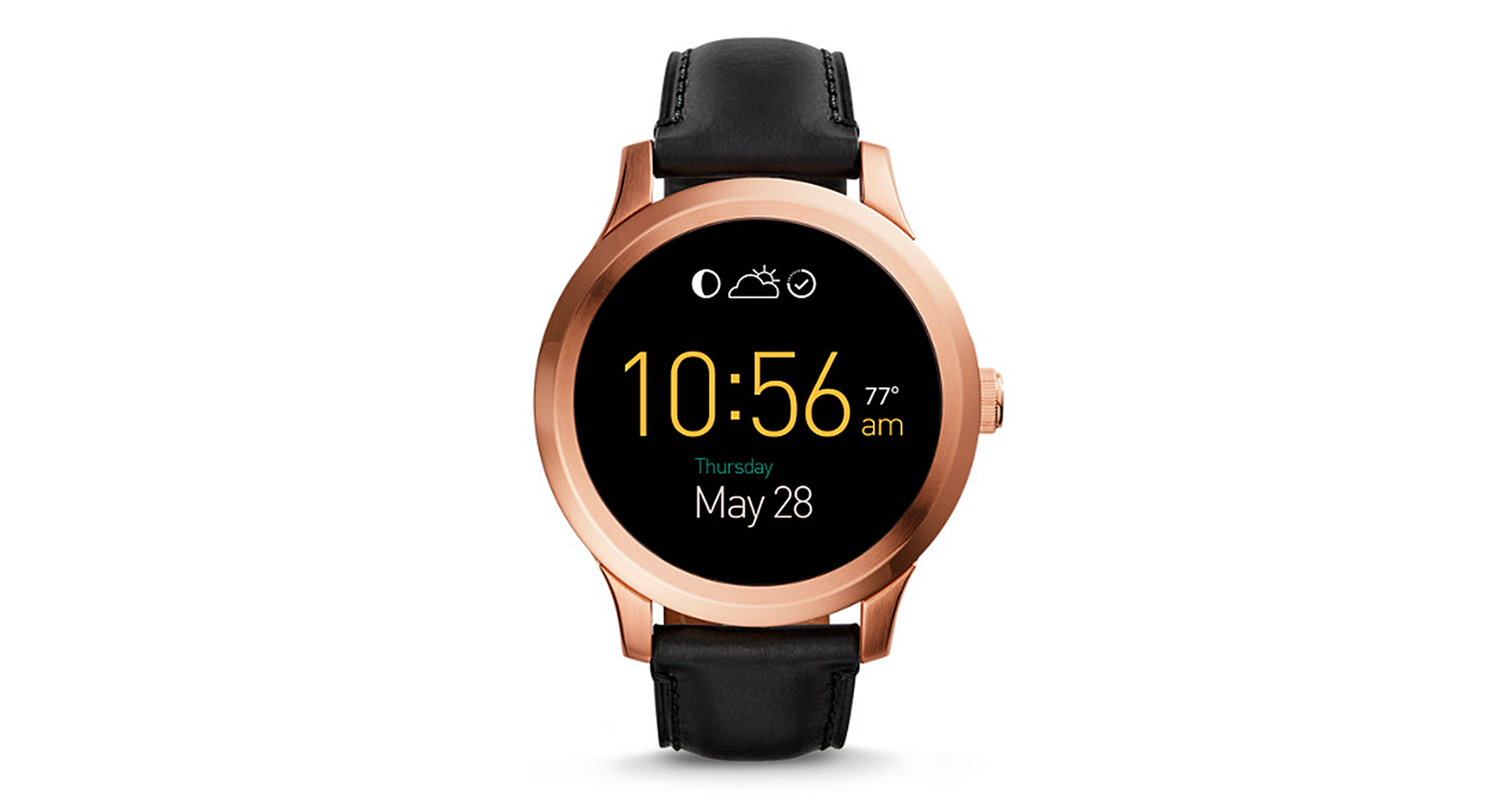 fossil q hybrid smartklokke