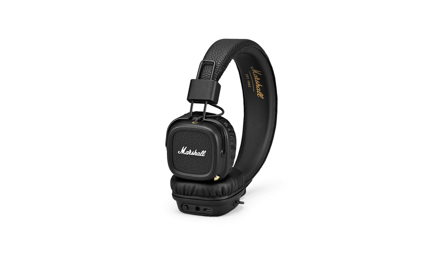 Test: Marshall Major II Bluetooth Marshall Major II on ear trådløse hodetelefoner (sort