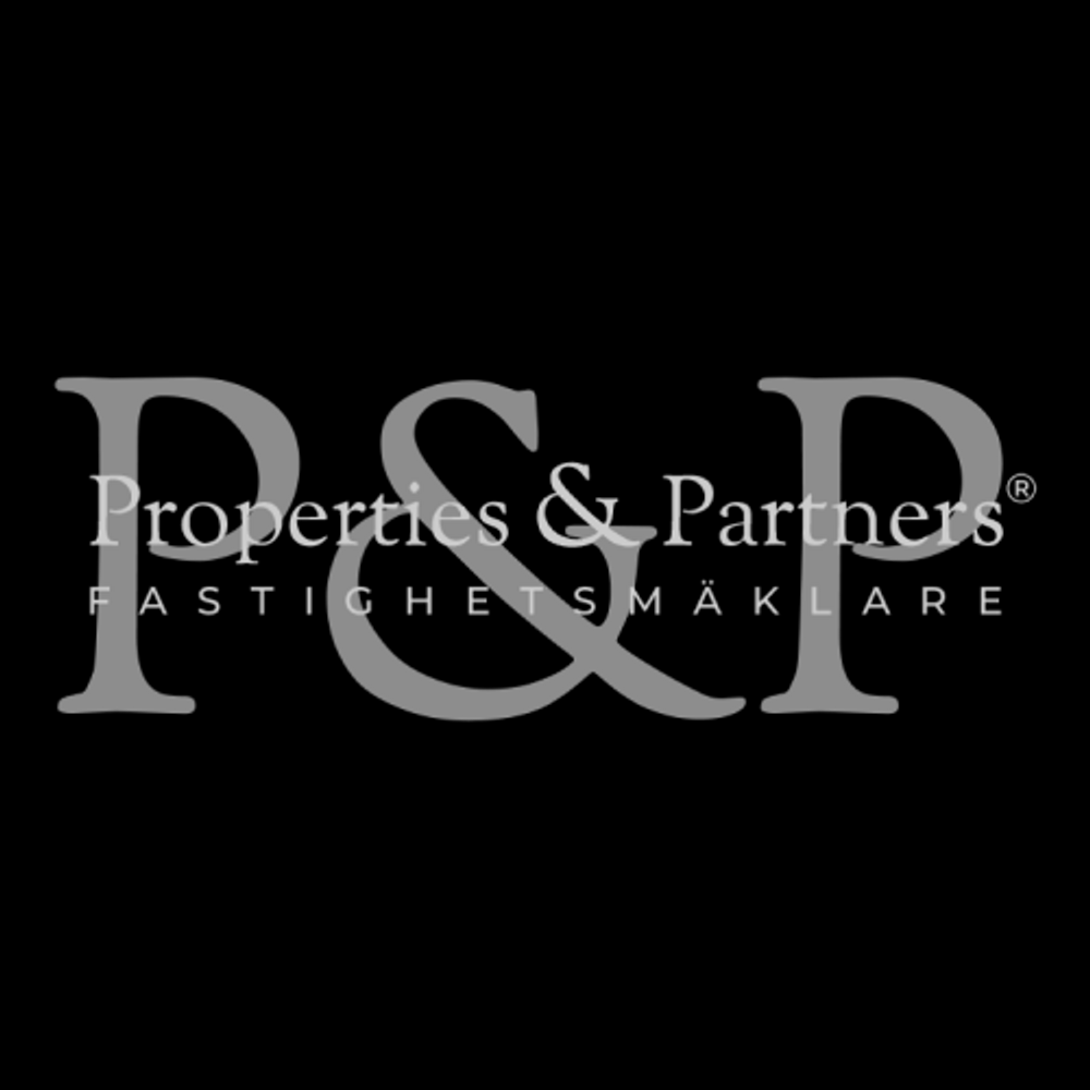 Mäklarbyrån Properties &amp; Partners logotyp.