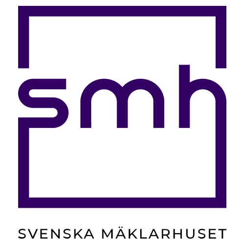 Mäklarbyrån Svenska Mäklarhusets logotyp.