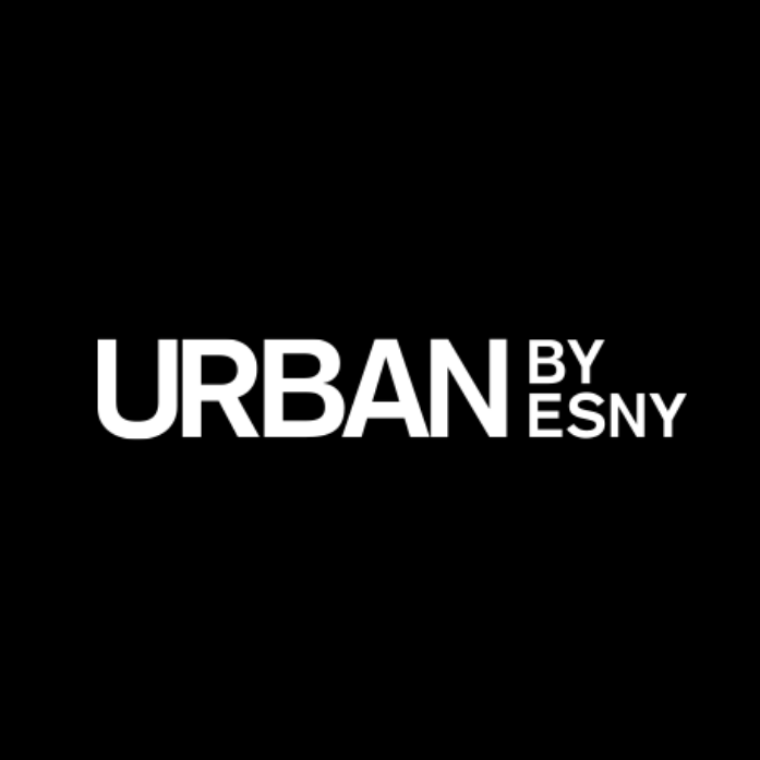 Mäklarbyrån Urban by ESNY:s logotyp.