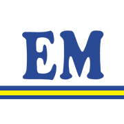 Mäklarbyrån Egendomsmäklarnas logotyp.