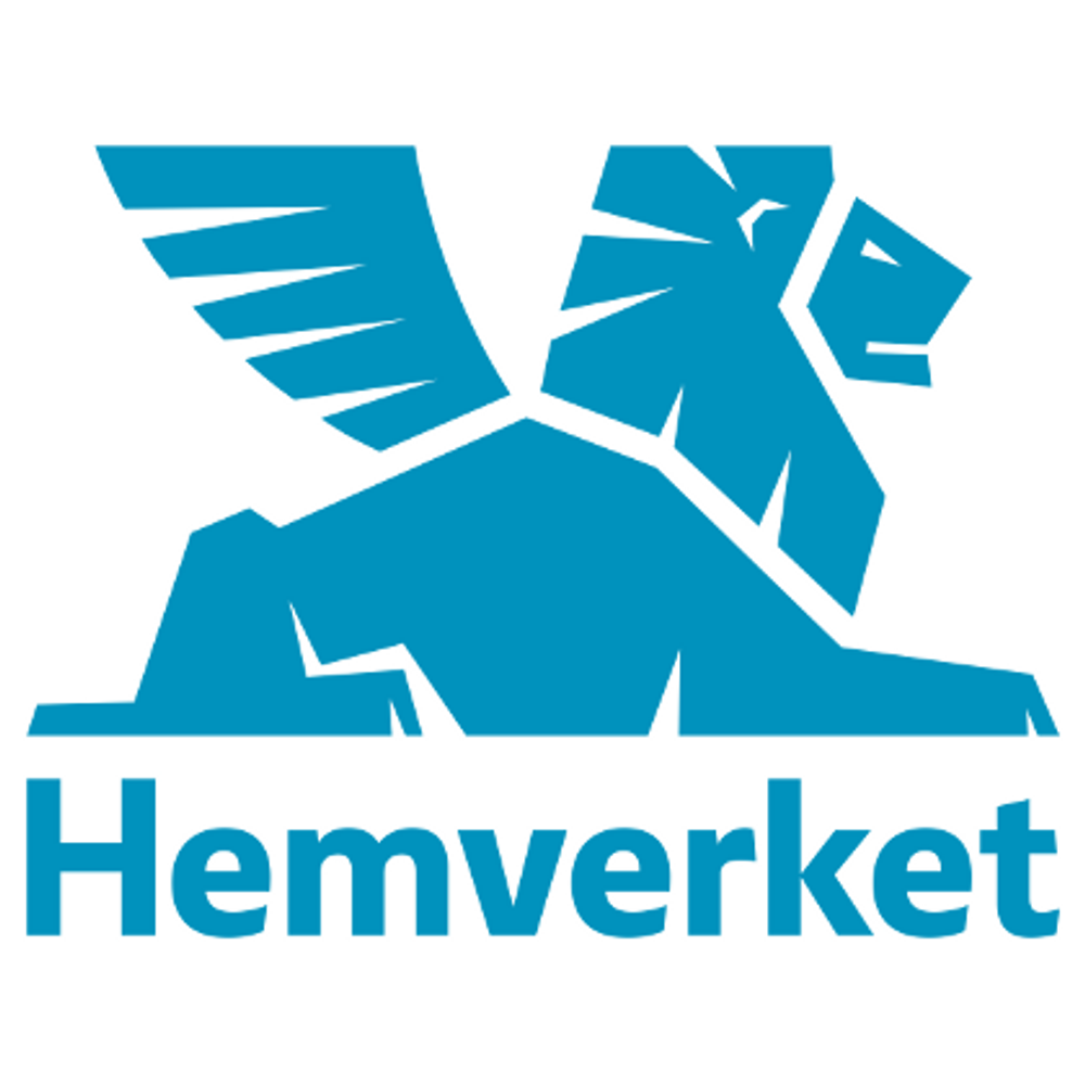 Mäklarbyrån Hemverkets logotyp.