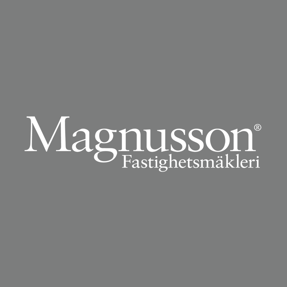 Mäklarbyrån Magnusson Mäkleris logotyp.