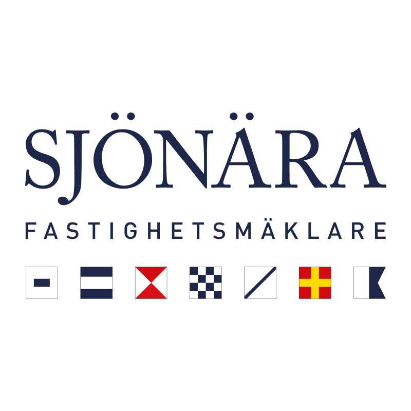 Mäklarbyrån Sjönära Fastighetsmäklares logotyp.