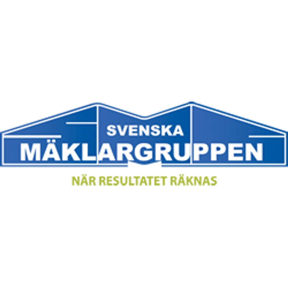 Mäklarbyrån Svenska Mäklargruppens logotyp.