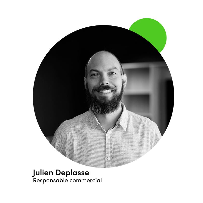Julien Deplasse, responsable commercial de Pompeàchaleur.be